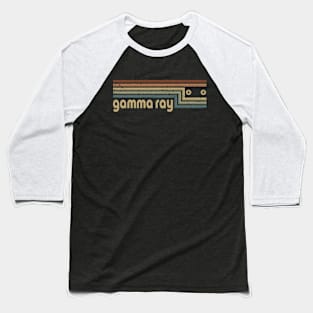 Gamma Ray Cassette Stripes Baseball T-Shirt